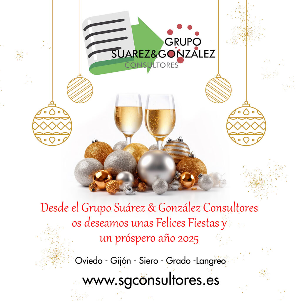 Felices fiestas 2024 S&G Consultores