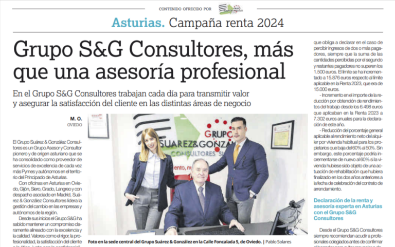 S&G Consultores asesoría en Asturias
